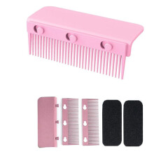 Flat Iron Comb Attachment Clip , Grip Comb for Flat Iron, Flat Iron Hair Straightener Comb, for Flat Iron
