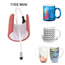 MáQuina de SublimacióN, Taza de Silicona de 110V, Alfombrilla Calefactora, Piezas de Prensa de Calor para Tazas, Prensa de ImpresióN, Tazas de 11OZ