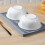 Grey Foldable Tri-Fold Tableware Drying Mat Silicone Draining Mat for Kitchen Counters 6
