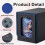 Card Deck Box Card Display with Dice Tray Deck Box Deck Box Holding 160+ Trading Card Storage Box Deck Box 2