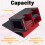 Card Deck Box Card Display with Dice Tray Deck Box Deck Box Holding 160+ Trading Card Storage Box Deck Box Red 4