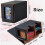 Card Deck Box Card Display with Dice Tray Deck Box Deck Box Holding 160+ Trading Card Storage Box Deck Box Gold 6