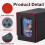 Card Deck Box Card Display with Dice Tray Deck Box Deck Box Holding 160+ Trading Card Storage Box Deck Box Red 6