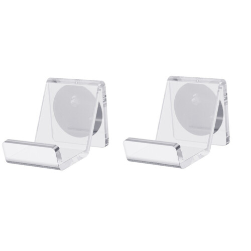 Handle Bracket Game Handle Bracket Punch-Free Storage Rack for  Accessories Rack Transparent