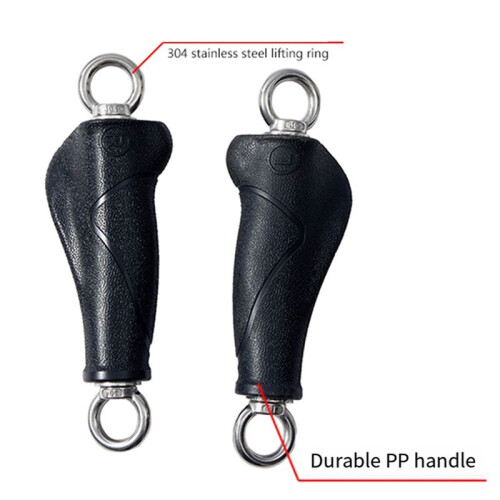 Gym Exercise Grip Handles Pull  Training for Strengthen Cable Machine Attachment Multipurpose Heavy Duty Grips 1