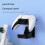 Handle Bracket Game Handle Bracket Punch-Free Storage Rack for  Accessories Rack Transparent 4