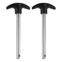 2pcs Weight Stack Pin, Tensile 3/8 Inch Diameter Locking Space Weight Lifting Machine Pins Weight Stack Replacement Pin