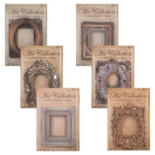 180 Stuks Plakboek Raamkozijn Vintage Frame Plakboek Decoratief Papier Retro Fotorand Papier