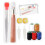 37PCS Sewing Tool Set, Needles Thread Hand Repair Tools, Embroidery Tool Kit, Include 25 Steel Needles, 5 Threads 1