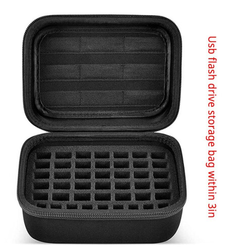 Large Capacity USB Storage Storage Box  Card Storage Box External Hard Drive 2