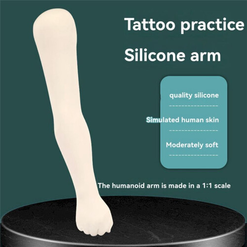 Tattoo Accessory Tattoo Practice Arm Realistic Displaying Soft Simulation Tattoo Beginners Training Arm Accessory 1