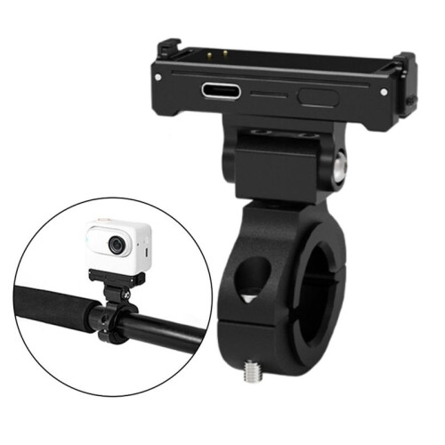 For  GO 3/3S Quick Release Magnetic Mount 360 Adjustable Camera Bracket Secure Handlebar Clamp 2