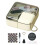 16 Spool Sewing Kit Storage Box Needle & Thread Organizer with Comprehensive Sewing Tools for Beginners, Home, Travel 1