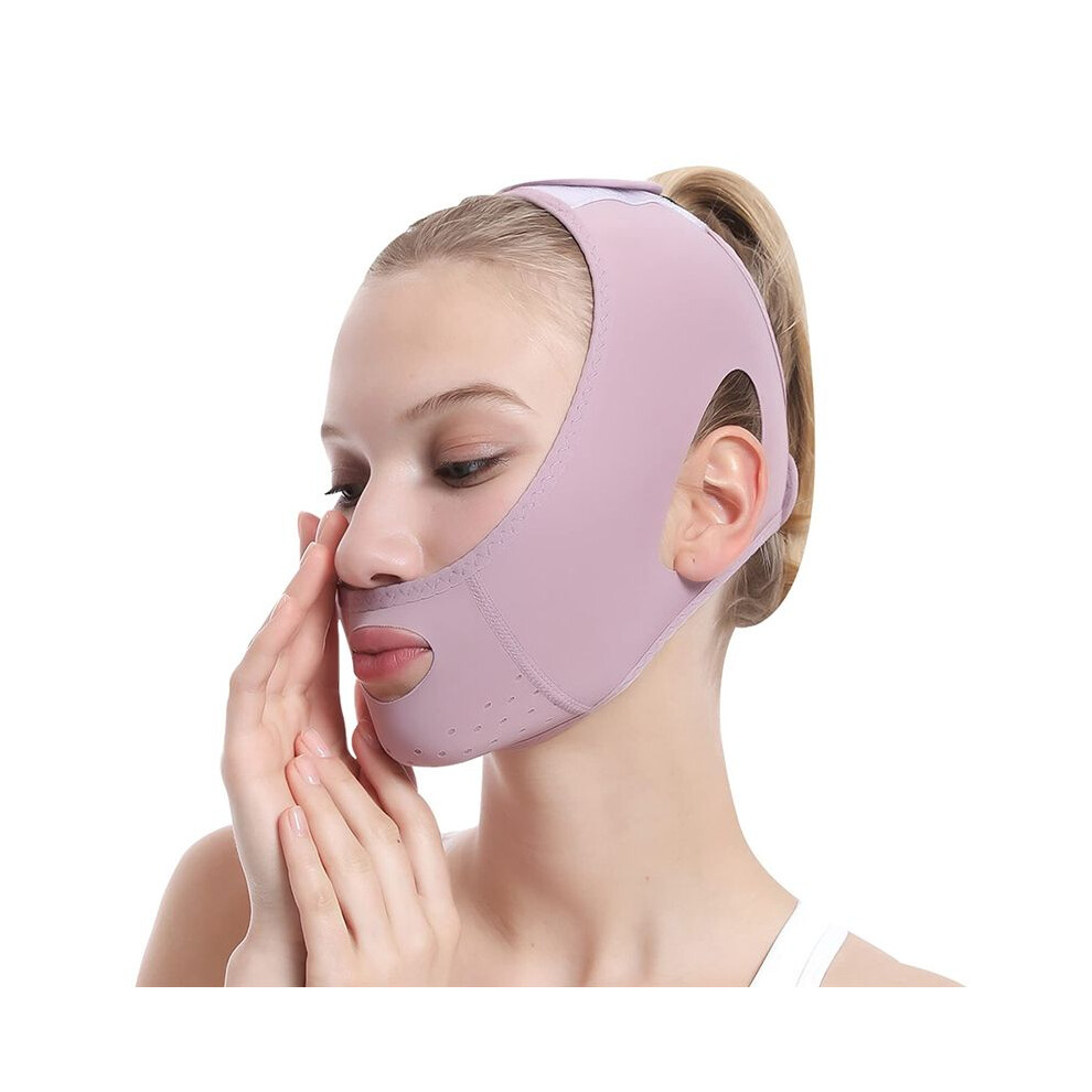 Istovo Face Slimming Bandage V Face Shaper Women Chin Cheek Lift Belt Facial Massage Strap Face Skin Care Tools