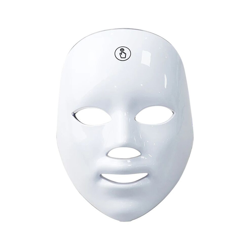 Red/Light 7 Colors Led Facial Mask Photon Therapy Face Skin Care Mask Anti Acne Therapy Skin Rejuvenation Wrinkle Removal Face