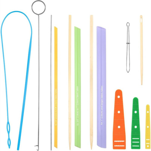 13pcs Quick Turn Fabric Set, for Sewing Threading Crafting & DIY Threader Projects Practical Sewing Turning Accessories