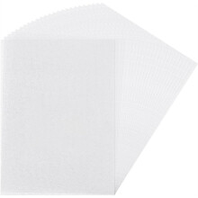 25 Folhas de Plástico Retrátil, Papel Artístico Retrátil para Artesanato, Fabricação de Chaveiros Faça Você Mesmo, 8x6 Pol.