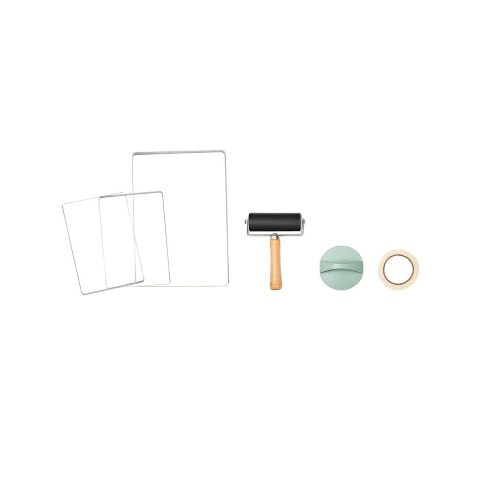 Istovo Gel Printing Plate Kit - 5X7" & 8X10" Reusable Gelli Plates For Monoprinting, Eco-Friendly,Easy To Clean Art Printmaking