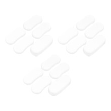 30Stk Klebepads Toilettendeckel Puffer Silikon Transparent Geräuschlos