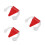 3Rouleaux Fanions De Rouge PVC Pour Gestion 6