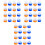 48Pz Mini Basket Interattivo Da Tavolo in ABS Per Bambini 3