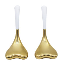 Ice Globes for Face 2PCS Luxury Rose Gold Cryo Sticks Face Roller Cold & Heat Relief Beauty Facial Massage Tools