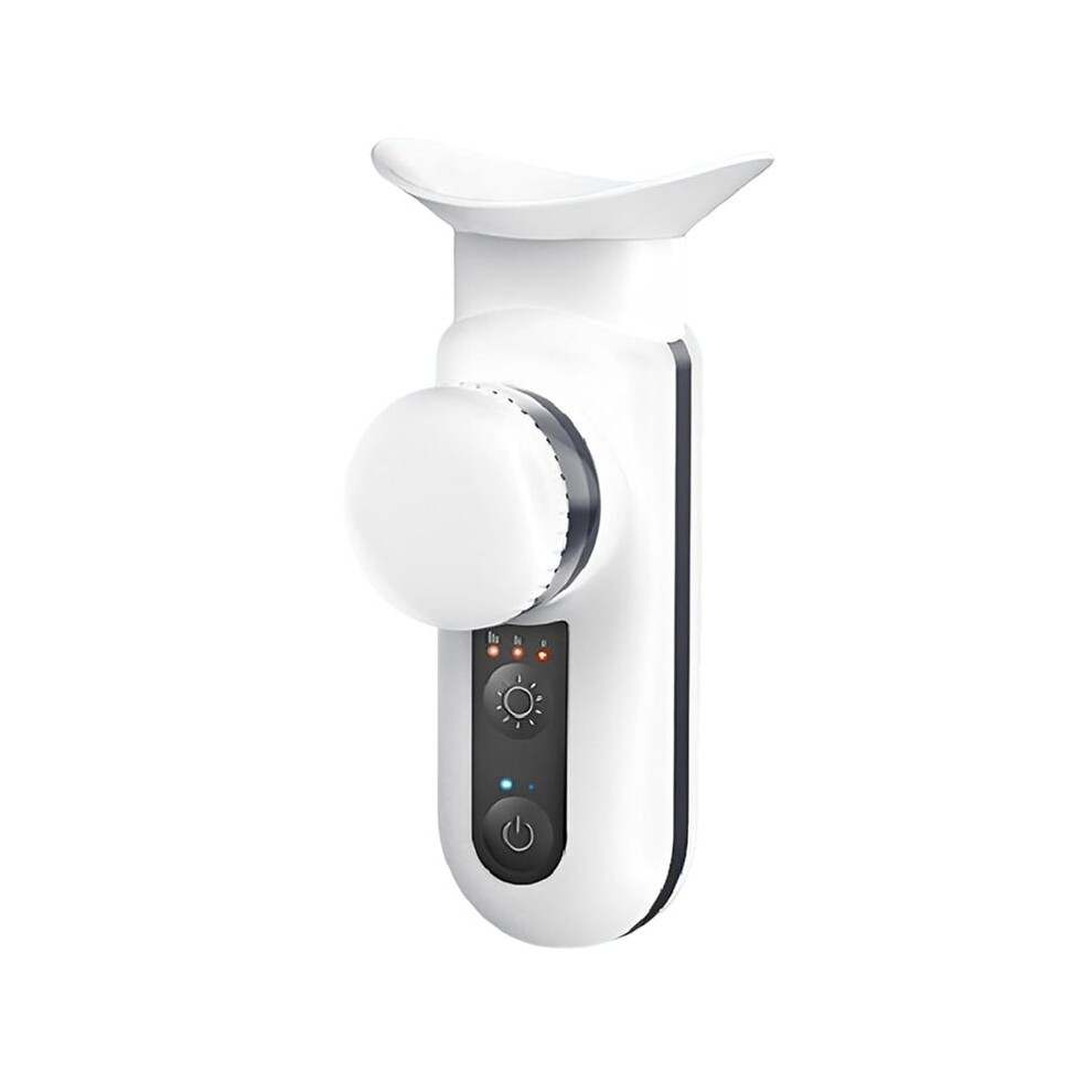 White Heated Eye Mist Sprayer,Eye With Warm Compress Moist Heat For Relief Dry Eyes,Electric Eye Steamer