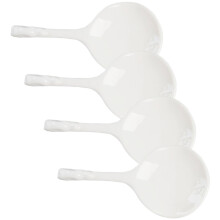 16Pz Bacchette E Cucchiaio Bianco Per Tavola