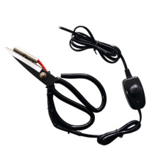 Electrothermal Scissors Electric Heating Tailor Scissors Heated Cutting Scissors for Curtain Non-Woven Fabrics EU Plug