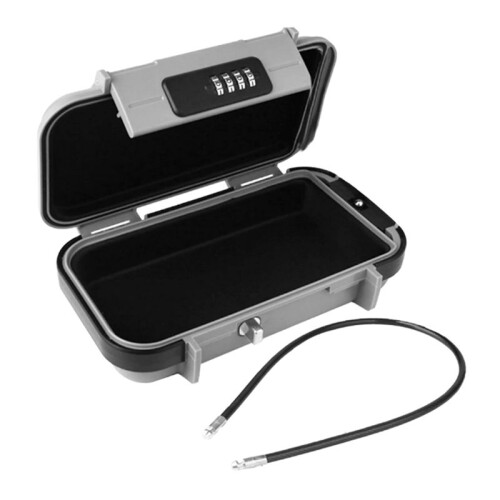 Portable Safe Box for Travel, Combination Security Case LockBox with Code, Waterproof Anti-Theft  Travel Safe Box A