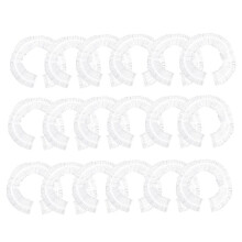 Transparent Pedicure Liners Disposable,Pedicure Bowl Liners with Elastic Band, Unbreakable Pedi Liners Disposable 100pcs