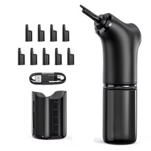 Visua Electric Ear Irrigator 4 Pressure Modes Ear Wax Removal Ear Cleaning Kit with Camera App for IOS/Android