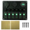 Universal Car RV 6  Panel 12/24V Rocker Panel Voltmeter USB Charger Circuit Breaker Tester Light Toggle A 1