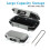 Portable Safe Box for Travel, Combination Security Case LockBox with Code, Waterproof Anti-Theft  Travel Safe Box A 4
