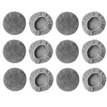 12pcs Window Cleaning Robot Universal Round Mops Accessories for Hobot 168 188 Weeper Cloth Vacuum Cleaner Part