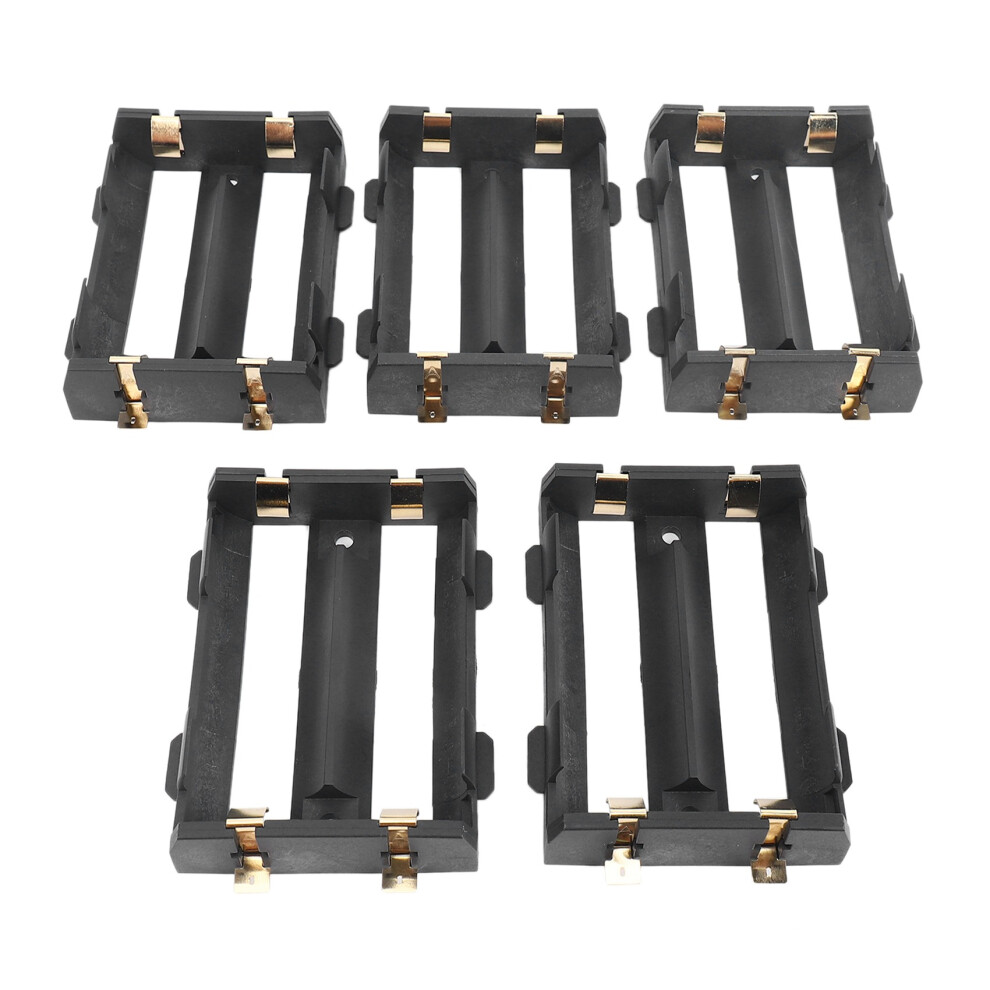 5Pcs/Lot 2 X 26650 Battery Holder Smd With Pins 26650 Battery Storage Box Tbh-26650-2C-Smt Bronze 4713062612147