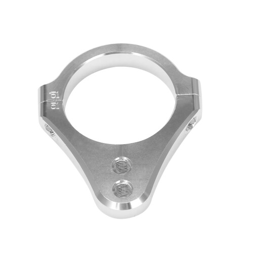 Universal 51MM Steering Damper Fork Frame Mounting Clamp Bracket Foot Fixer for      - 2