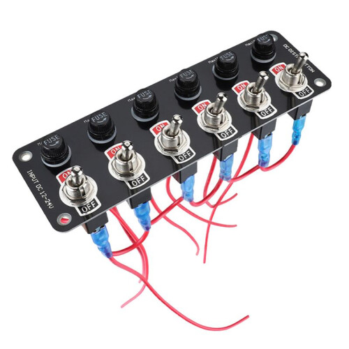 12/24V Car Panel Multi  Panel  Power Control Universal