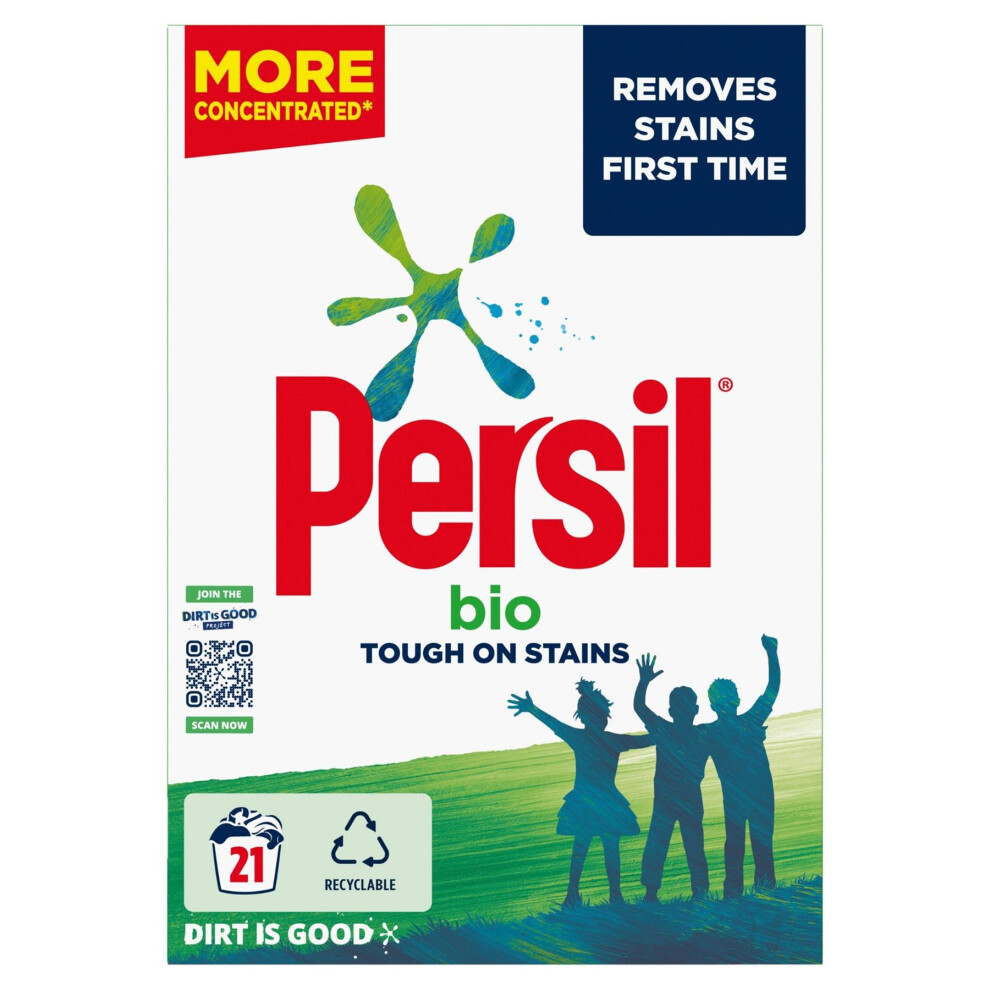 Persil Bio Laundry Detergent Powder 21 Washes