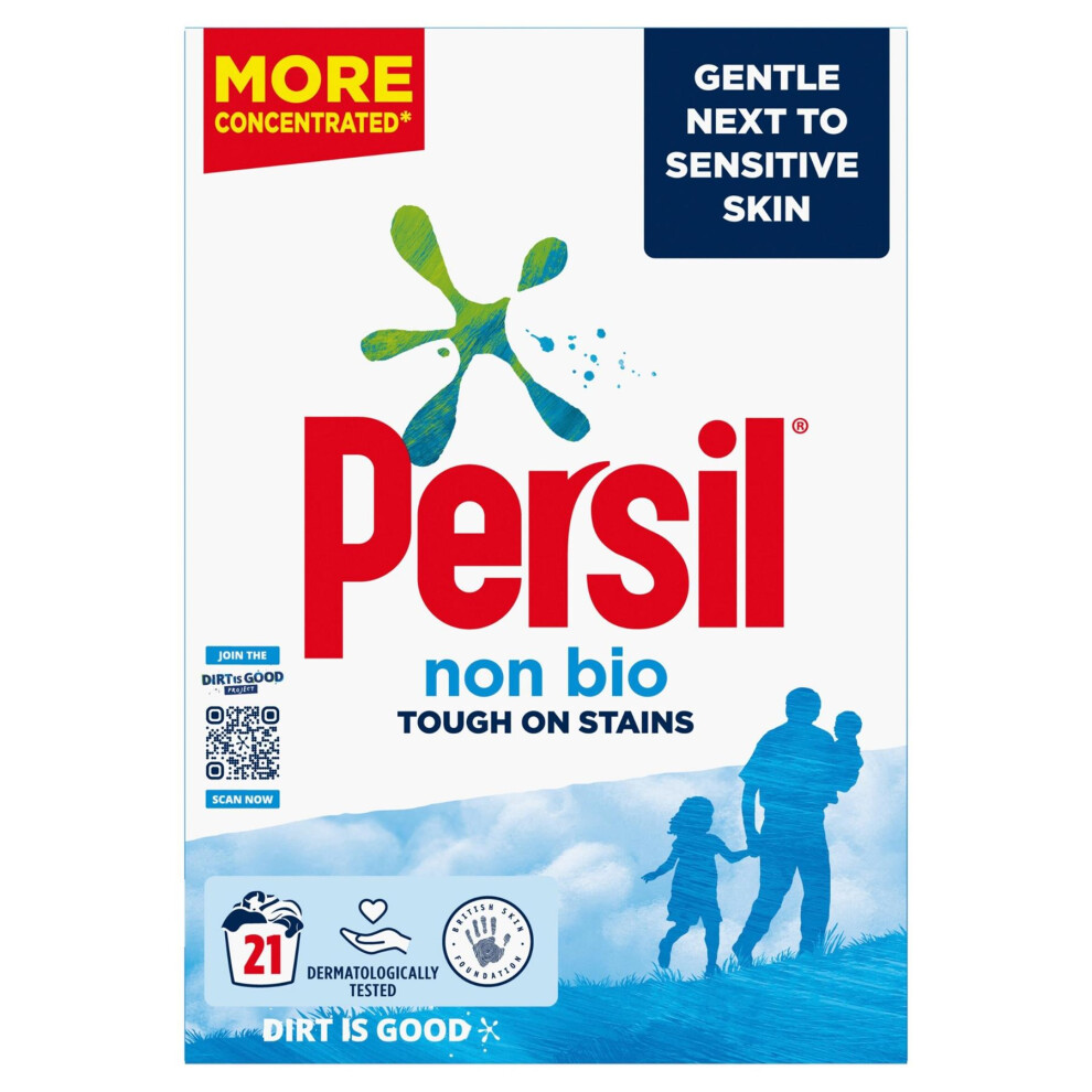 Persil Non Bio Laundry Detergent Powder 21 Washes