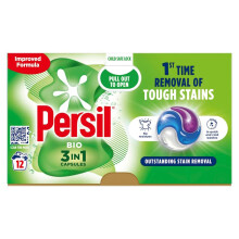 Persil Bio 3 in 1 Laundry Capsules 12 Washes