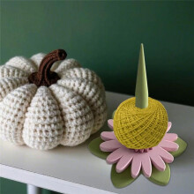 Soporte Giratorio Individual para Ovillos de Hilo. Soporte de PláStico para Ovillos de Hilo de Crochet o Almacenamiento. ArtíCulos para Tejer y