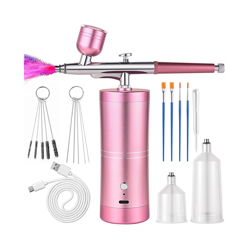 Airbrush Cake Cordless Makeup Kit, Cordless Portable Airbrush Kit Compressor, Airbrush Cake Rechargeable Paint Kit