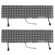 2X LED Matrix Panel, WS2812B RGB 832 Pixel Digitale Flexible Punkt Matrix Individuell Adressierbarer LED Bildschirm