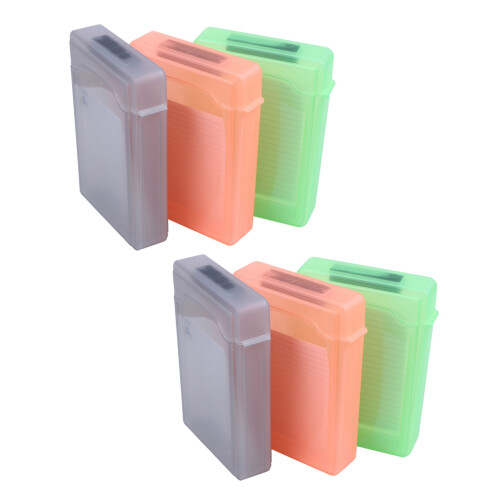 10 PCS 3.5 inchPortable IDE  HDD External Case Hard Drive Case Hard Case Plastic Protection Case