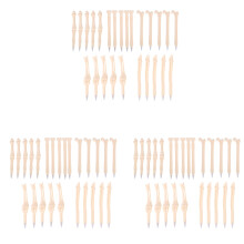 75 Sücke Bone Design Kugelschreiber mit Schwarzer Tinte für KüNstler, Arzt, Krankenschwester, Schule, Büro, Party