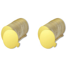 Round Golden Cardboard Cake Base, Mousse Cake Plate, 200 Pieces Cake Paper Plate Round Cardboard Base Dessert Plate