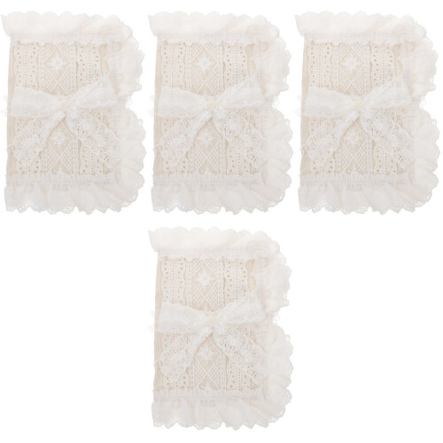 4Ud Decorativa De Tela Beige Para Libros Resistente Y Chic 2