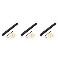 30Pc Mgmn200 Carbide Insert + 3Pc High Clamping Force Mgivr2016-2 Lathe Turning Tool + Wrench Machine Milling Cutter