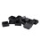 50mm x 50mm Plastic Square End Blind Plugs Cap Pipe Inserts 36Pcs 2